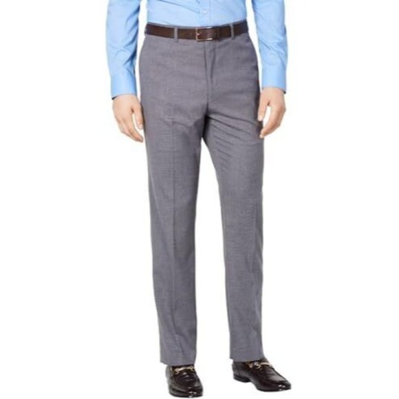 Vince Camuto Men's Slim Fit Suit Separates, Pant, Grey, 32W X 34L